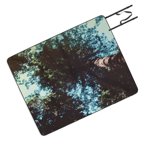 Leah Flores Treetops Picnic Blanket
