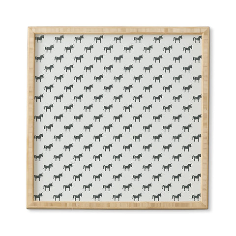 Leah Flores Unicorn Party Framed Wall Art