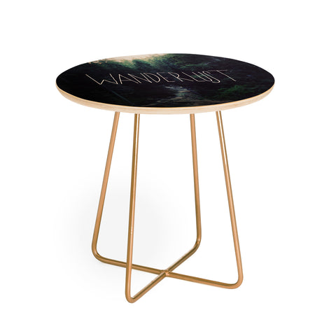 Leah Flores Wanderlust 1 Round Side Table