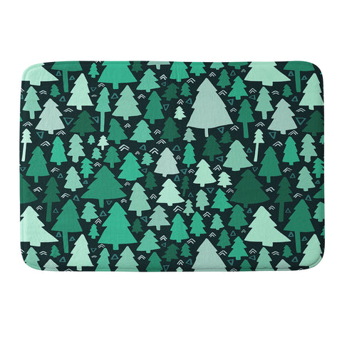 Leah Flores Wild and Woodsy Memory Foam Bath Mat