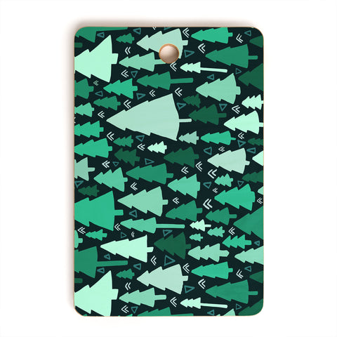 Leah Flores Wild and Woodsy Cutting Board Rectangle