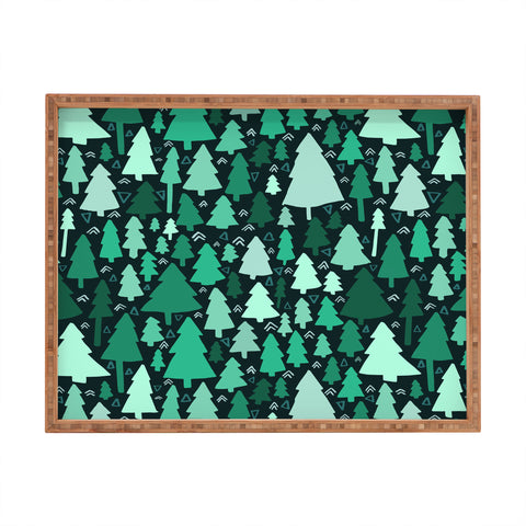 Leah Flores Wild and Woodsy Rectangular Tray