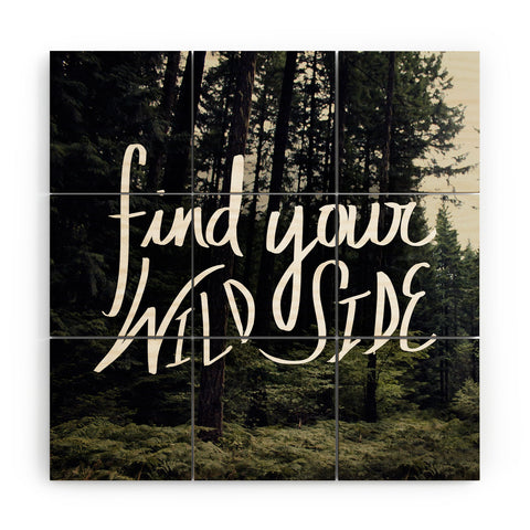 Leah Flores Wild Side Wood Wall Mural