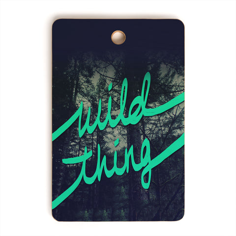Leah Flores Wild Thing 1 Cutting Board Rectangle