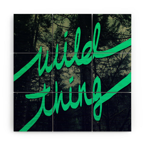 Leah Flores Wild Thing 1 Wood Wall Mural