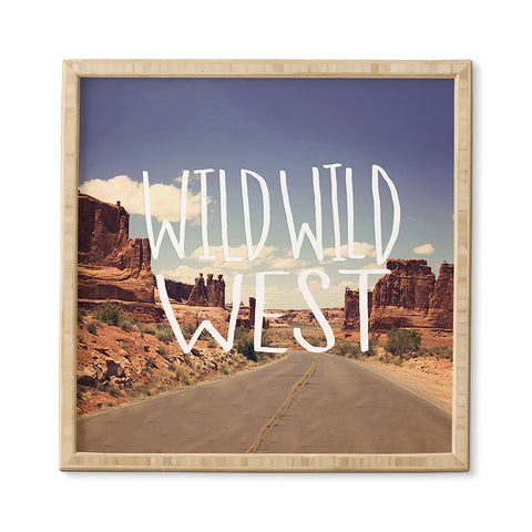 Leah Flores Wild Wild West Framed Wall Art