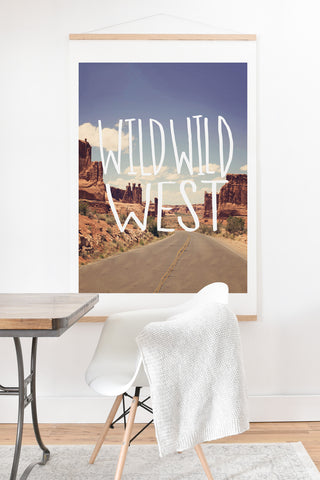 Leah Flores Wild Wild West Art Print And Hanger