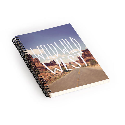 Leah Flores Wild Wild West Spiral Notebook