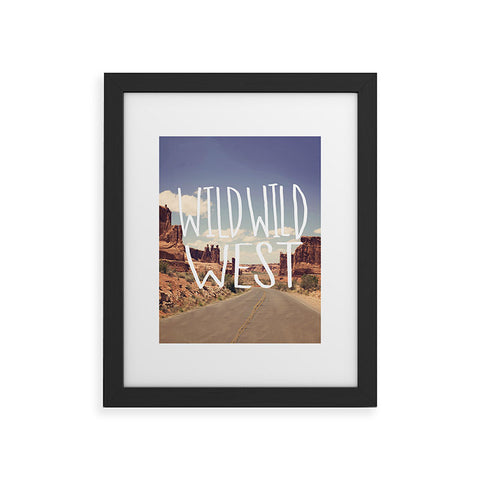 Leah Flores Wild Wild West Framed Art Print
