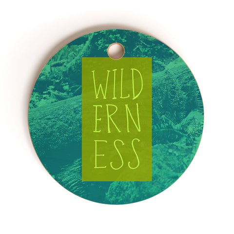Leah Flores Wilderness Cutting Board Round