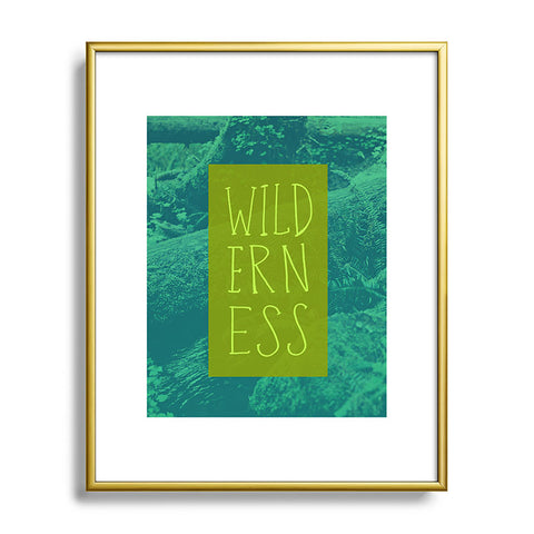 Leah Flores Wilderness Metal Framed Art Print