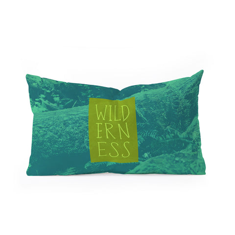 Leah Flores Wilderness Oblong Throw Pillow