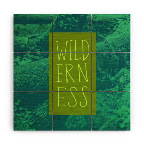 Leah Flores Wilderness Wood Wall Mural