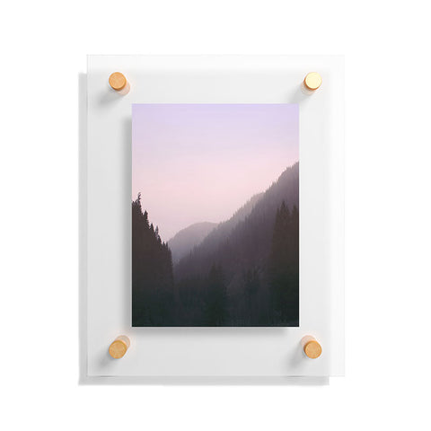 Leah Flores Wilderness x Pink Floating Acrylic Print
