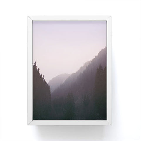 Leah Flores Wilderness x Pink Framed Mini Art Print