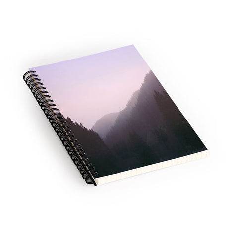 Leah Flores Wilderness x Pink Spiral Notebook