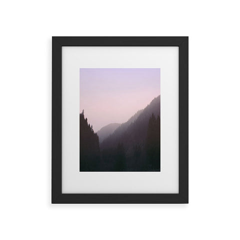 Leah Flores Wilderness x Pink Framed Art Print
