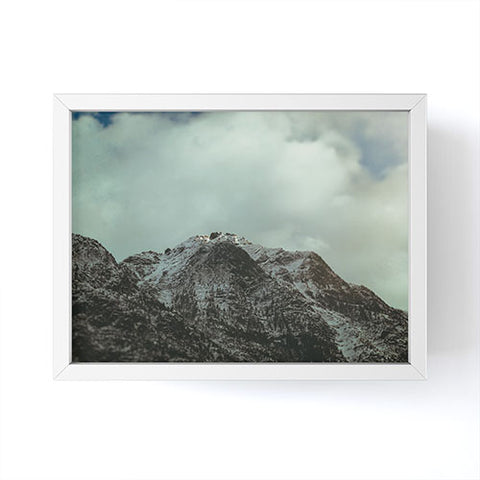 Leah Flores Winter in the Cascades Framed Mini Art Print