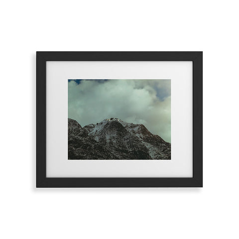 Leah Flores Winter in the Cascades Framed Art Print