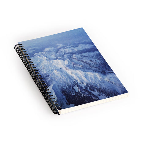 Leah Flores Winter Mountain Range Spiral Notebook