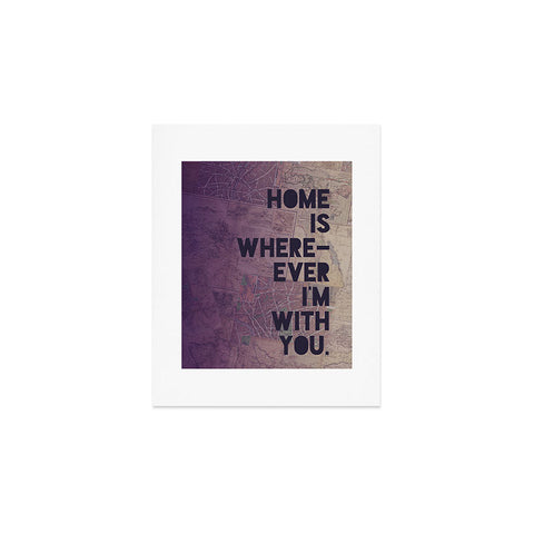 Leah Flores With You Art Print