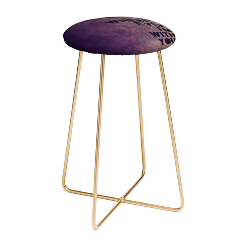 Leah Flores With You Counter Stool