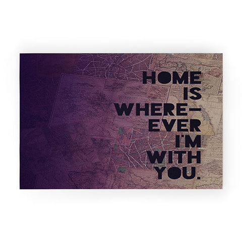 Leah Flores With You Welcome Mat