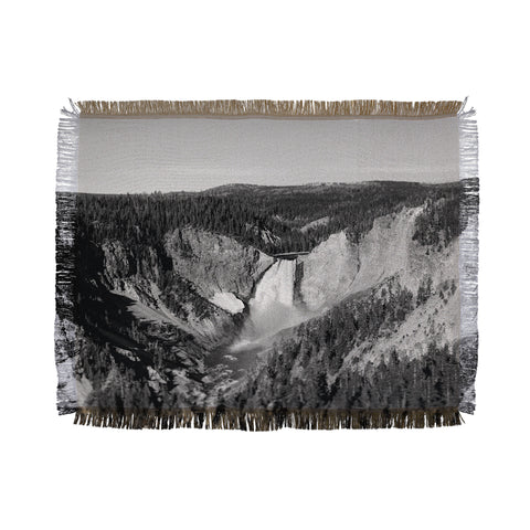 Leah Flores Yellowstone Throw Blanket