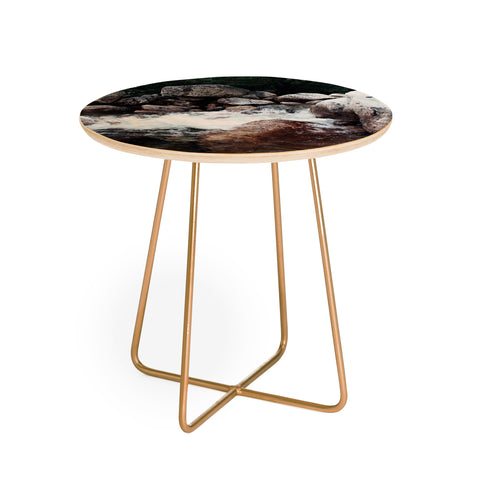 Leah Flores Yosemite Creek Round Side Table
