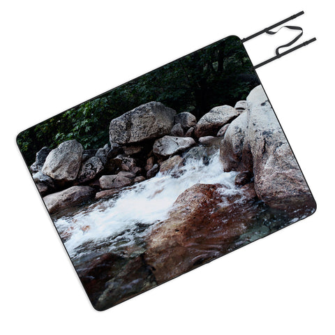 Leah Flores Yosemite Creek Picnic Blanket
