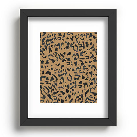 Leeana Benson Cheetah Print Recessed Framing Rectangle