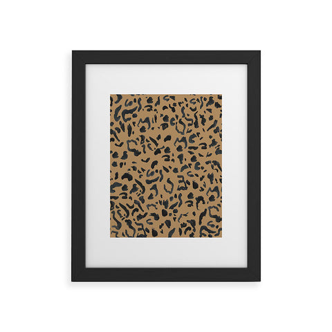 Leeana Benson Cheetah Print Framed Art Print