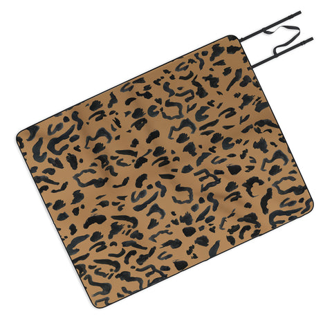 Leeana Benson Cheetah Print Picnic Blanket