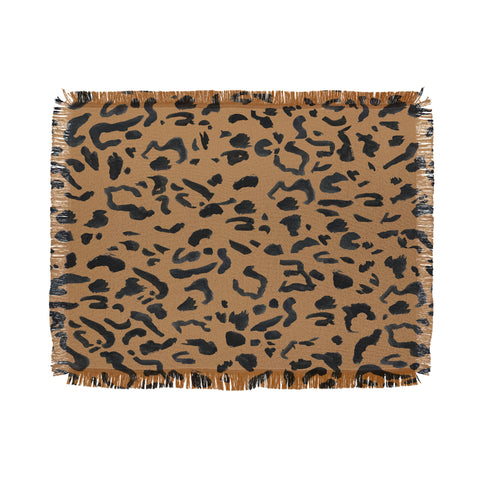 Leeana Benson Cheetah Print Throw Blanket