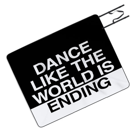 Leeana Benson Dance Like the World Is Ending Picnic Blanket