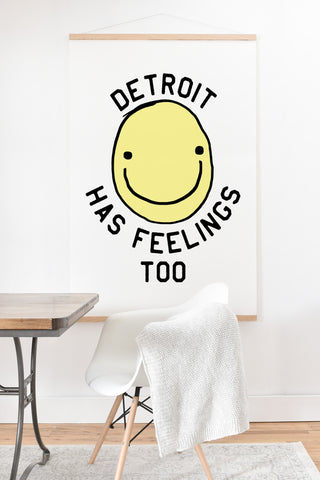 Leeana Benson Detroit Has Feelings Too Art Print And Hanger