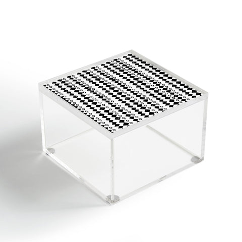 Leeana Benson Diamond Pattern Acrylic Box