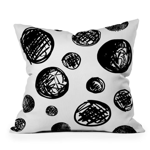 Leeana Benson Dot Pattern In Repeat Throw Pillow