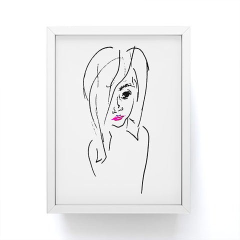 Leeana Benson Girl 2 Framed Mini Art Print