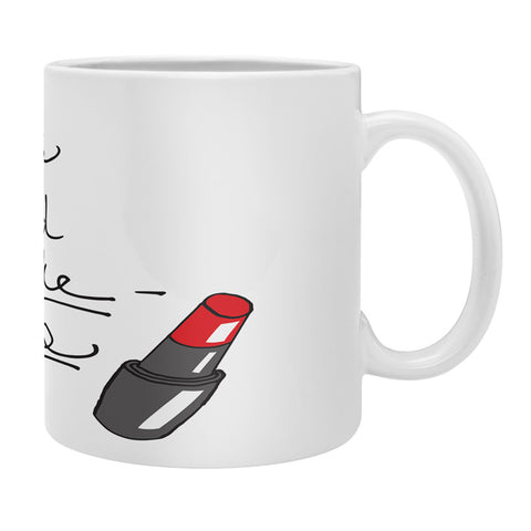 Leeana Benson Kiss And Make Up Coffee Mug