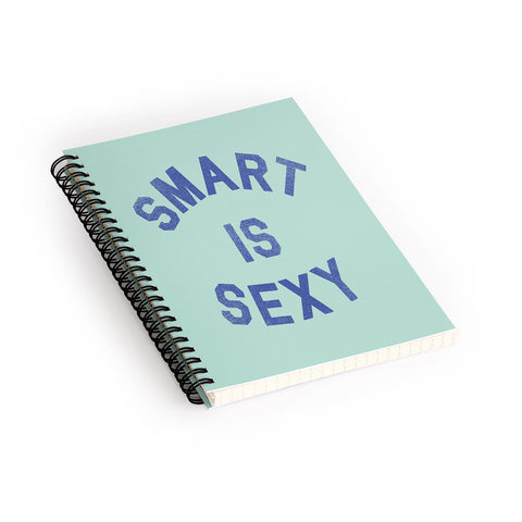 Leeana Benson Smart Is Sexy Spiral Notebook