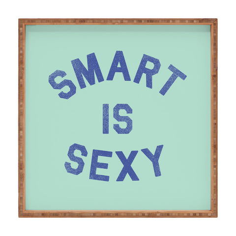 Leeana Benson Smart Is Sexy Square Tray