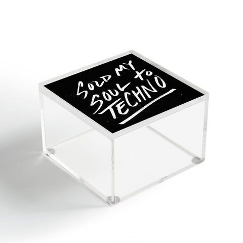 Leeana Benson Sold My Soul To Techno Acrylic Box