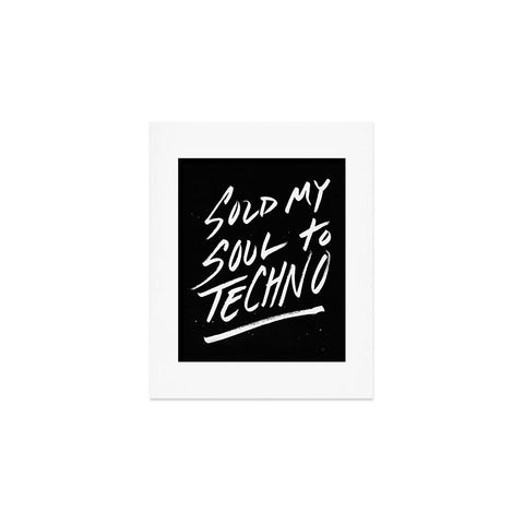 Leeana Benson Sold My Soul To Techno Art Print