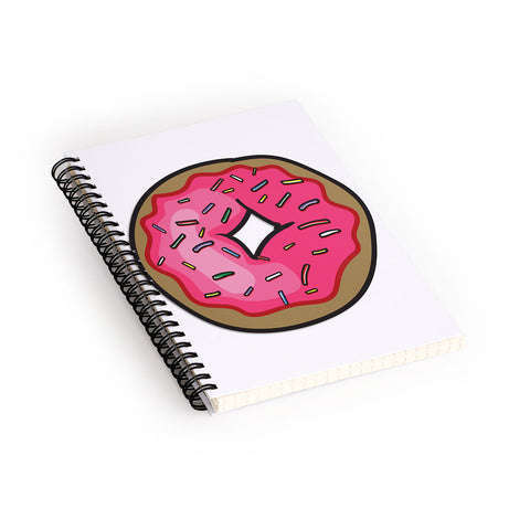 Leeana Benson Strawberry Frosted Donut Spiral Notebook