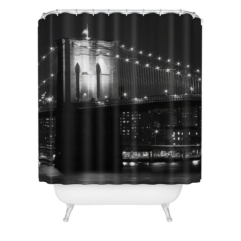 Leonidas Oxby Brooklyn Bridge 125 Shower Curtain