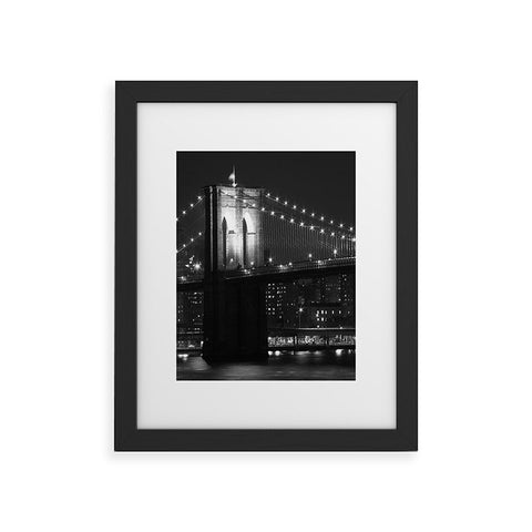 Leonidas Oxby Brooklyn Bridge 125 Framed Art Print