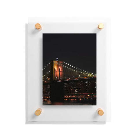 Leonidas Oxby Brooklyn Bridge 2 Floating Acrylic Print