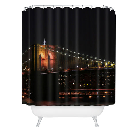 Leonidas Oxby Brooklyn Bridge 2 Shower Curtain