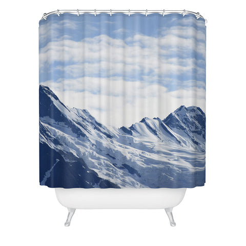 Lisa Argyropoulos Alaskan Blue Shower Curtain